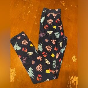 Disney ride themed leggings